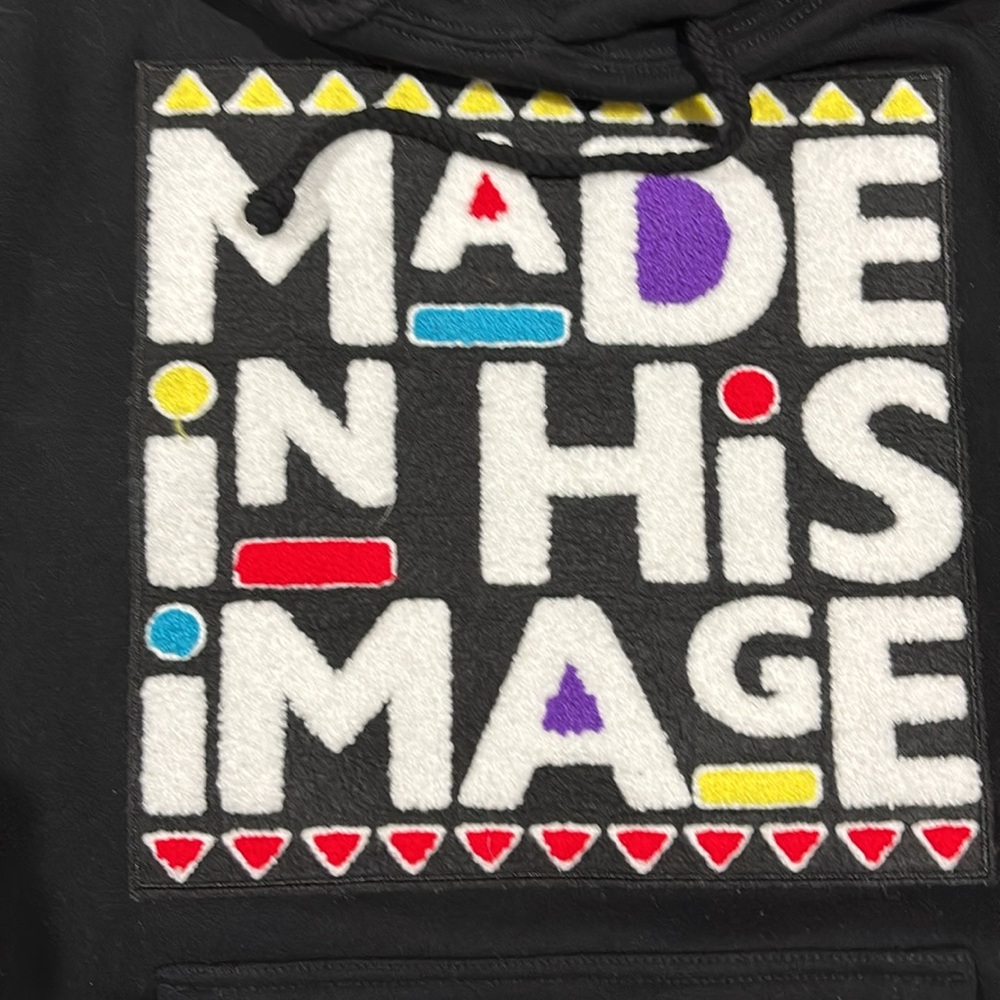 The Good Fruit Gift Shop, Black Graphic Hoodie Sz Small New Without Tags View 2